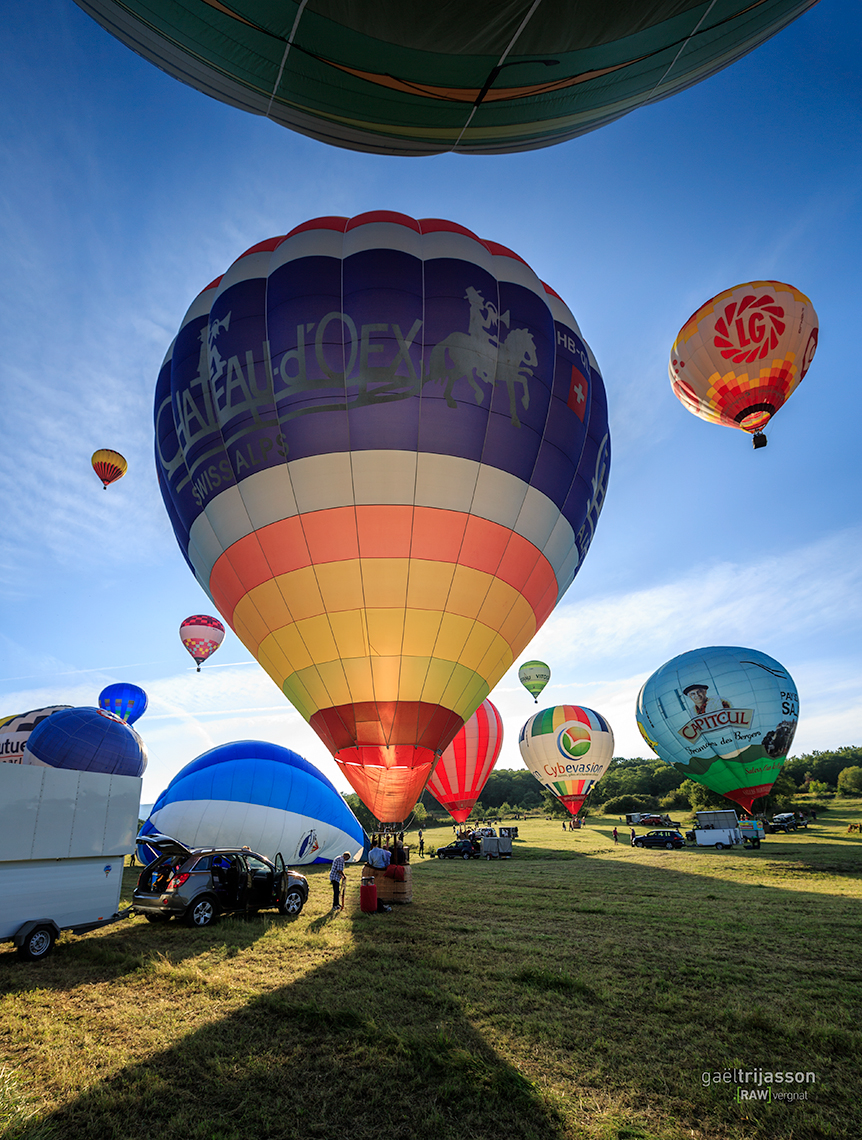 Rassemblement annuel de montgolfières (G.Trijasson)
