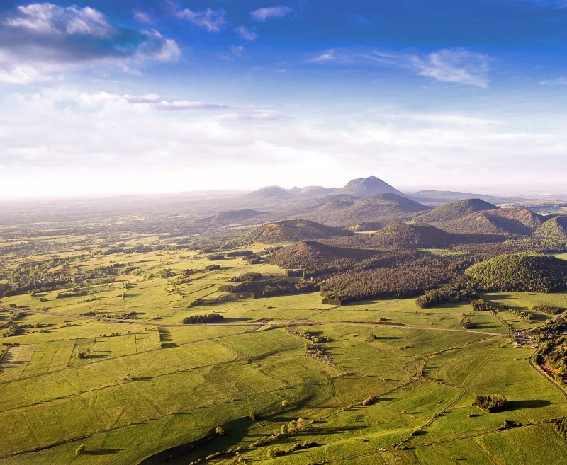 Côté ouest du plateau des Dômes ©Gérard Fayet